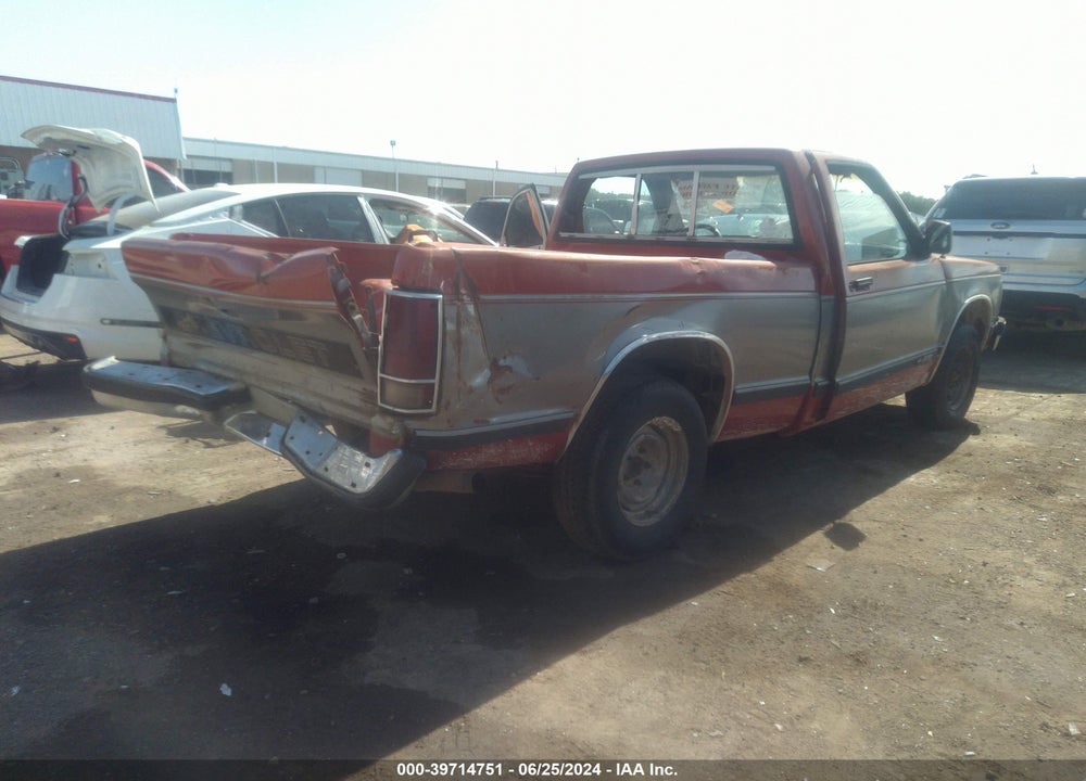 1991 CHEVROLET S TRUCK S10 VIN: 1GCCS14R8M8292266
