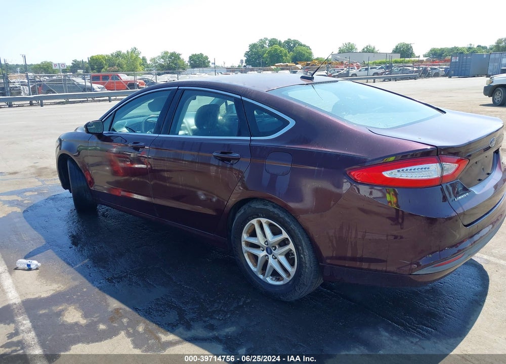 2013 FORD FUSION SE VIN: 3FA6P0HR0DR182738