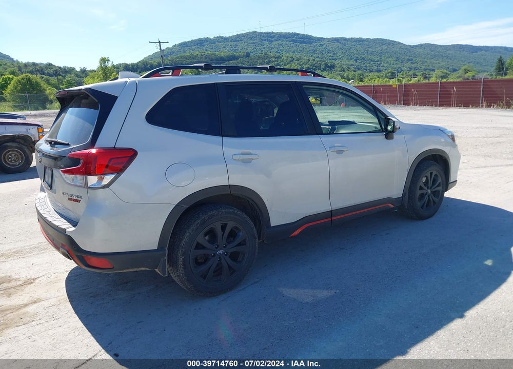 2019 SUBARU FORESTER SPORT VIN: JF2SKAPC1KH563511