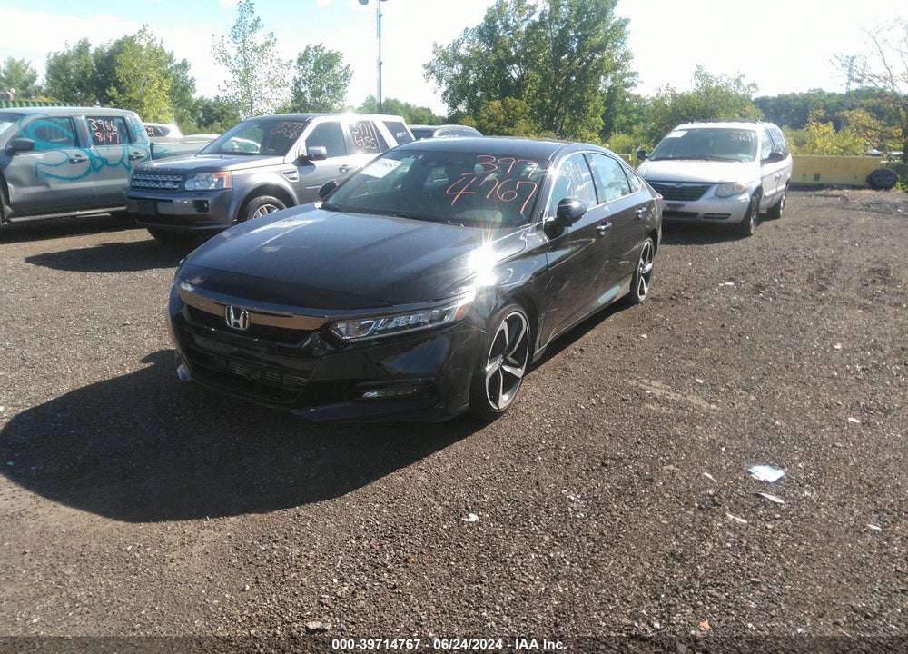 2018 HONDA ACCORD SPORT VIN: 1HGCV1F3XJA053503