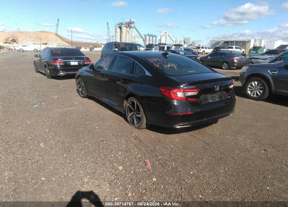 2018 HONDA ACCORD SPORT VIN: 1HGCV1F3XJA053503