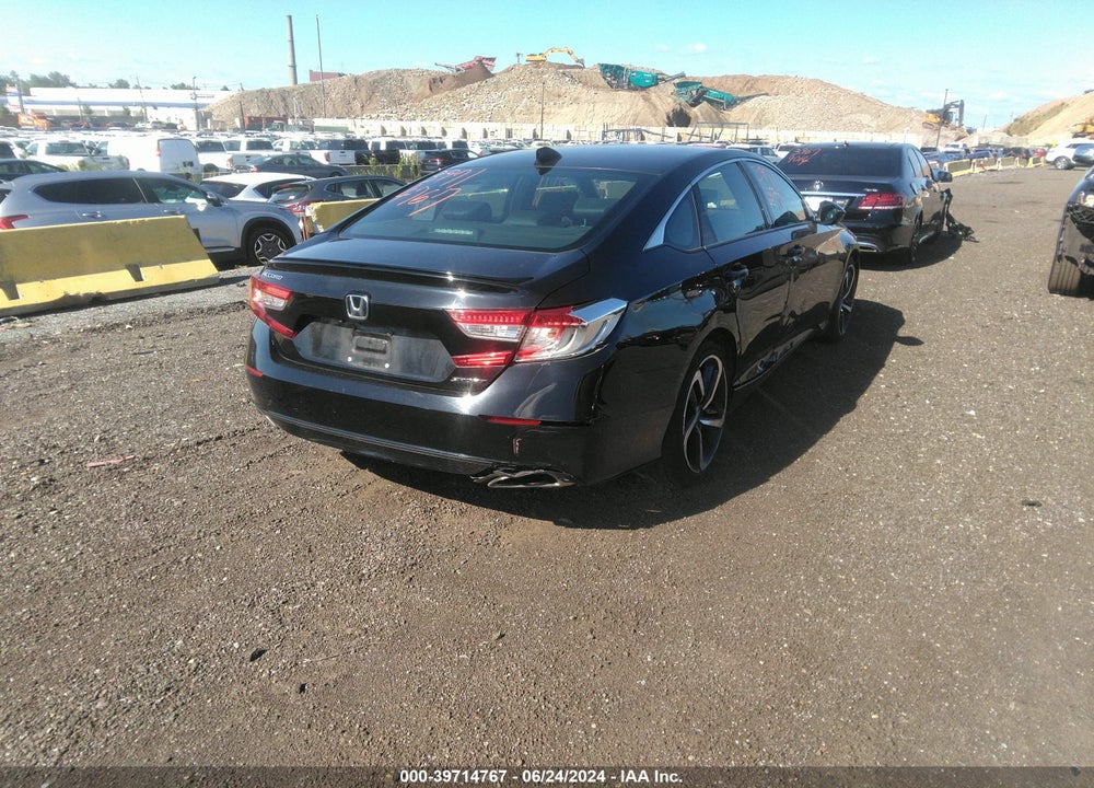 2018 HONDA ACCORD SPORT VIN: 1HGCV1F3XJA053503