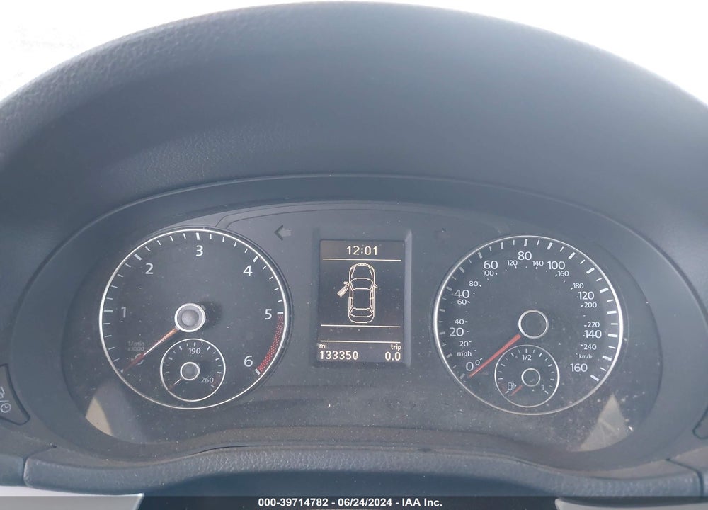 2013 VOLKSWAGEN PASSAT 2.0L TDI SE VIN: 1VWBN7A39DC078855