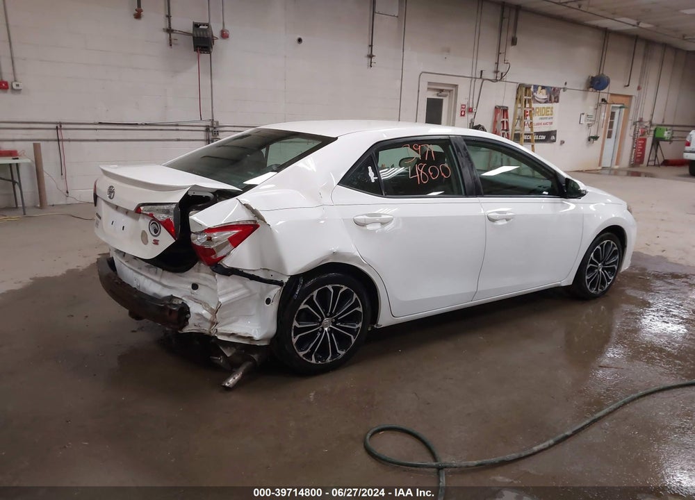 2015 TOYOTA COROLLA S PLUS VIN: 2T1BURHE9FC340733