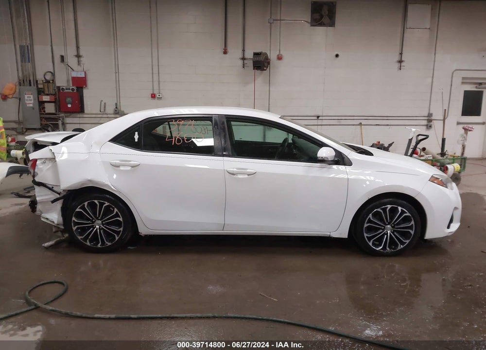 2015 TOYOTA COROLLA S PLUS VIN: 2T1BURHE9FC340733