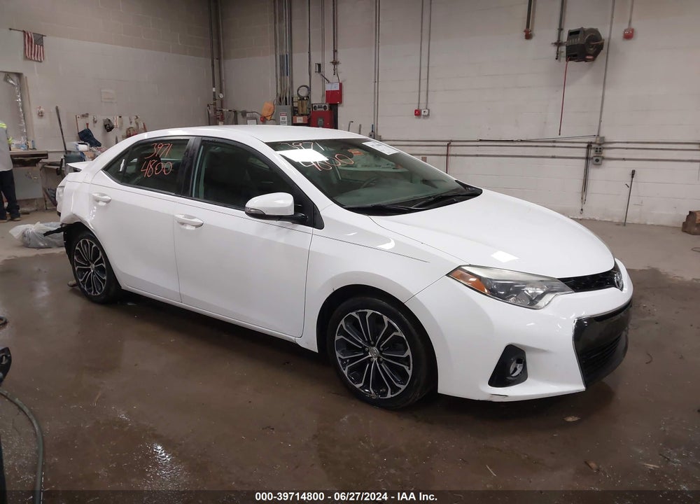 2015 TOYOTA COROLLA S PLUS VIN: 2T1BURHE9FC340733