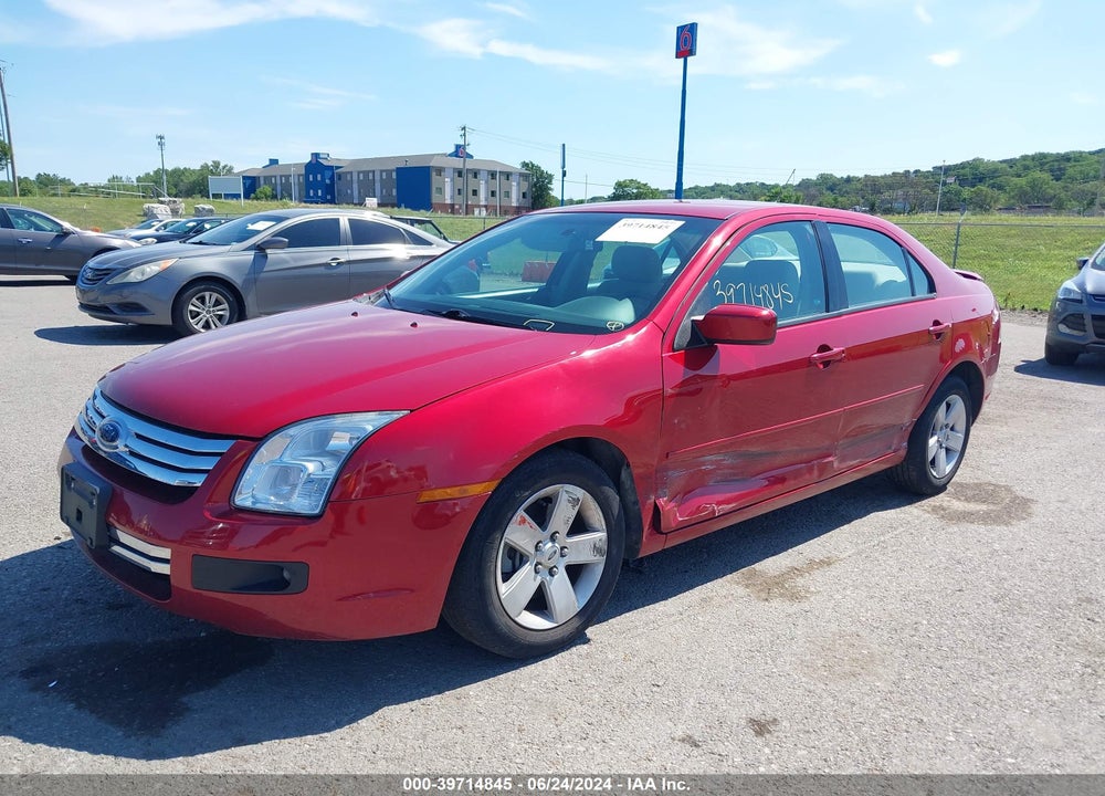 2008 FORD FUSION SE VIN: 3FAHP07128R206354
