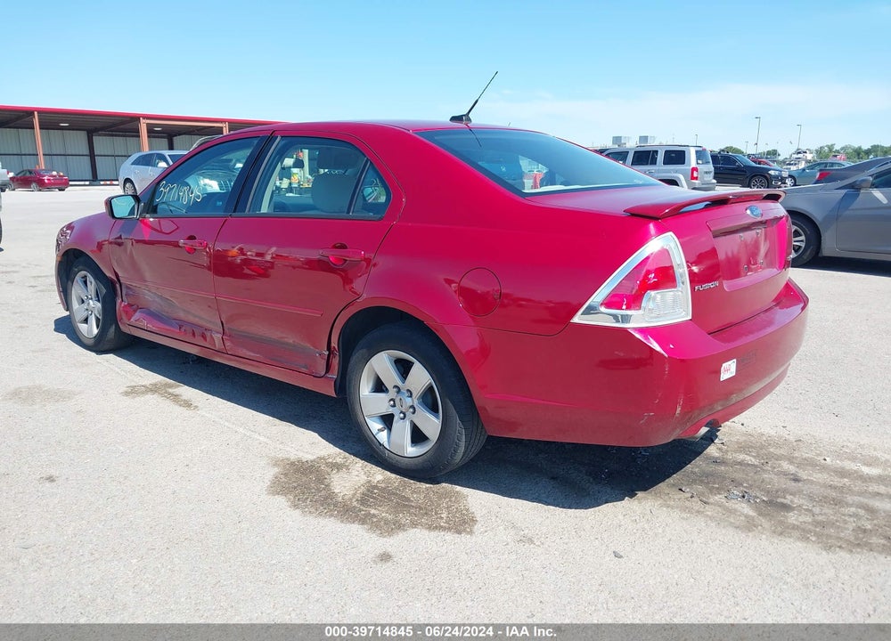 2008 FORD FUSION SE VIN: 3FAHP07128R206354