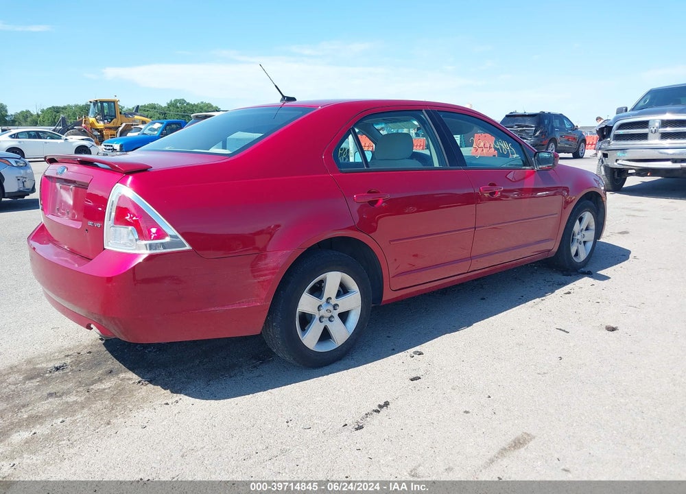 2008 FORD FUSION SE VIN: 3FAHP07128R206354