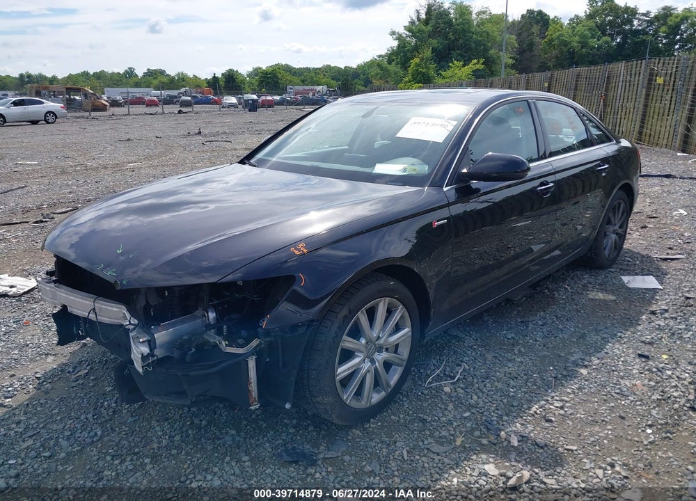 2014 AUDI A6 3.0T PREMIUM PLUS VIN: WAUFGAFC2EN151166