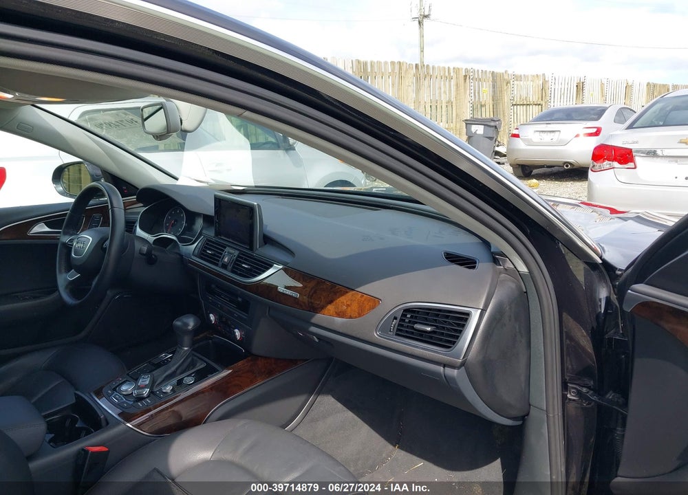 2014 AUDI A6 3.0T PREMIUM PLUS VIN: WAUFGAFC2EN151166