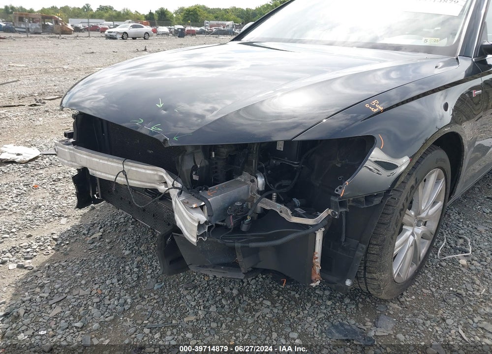 2014 AUDI A6 3.0T PREMIUM PLUS VIN: WAUFGAFC2EN151166