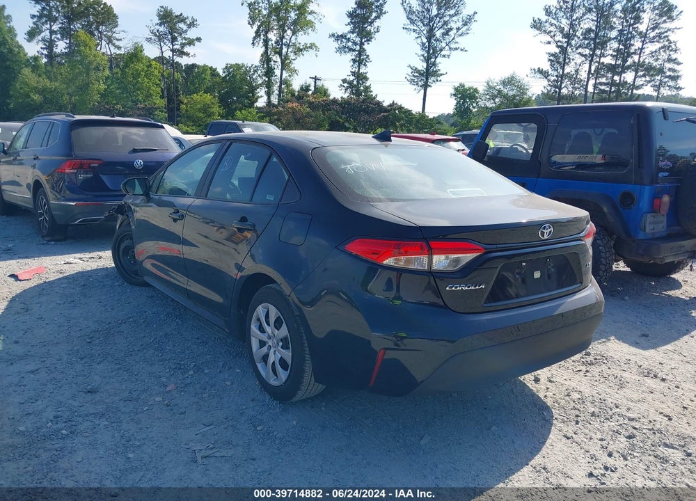 2024 TOYOTA COROLLA LE VIN: 5YFB4MDE1RP096198