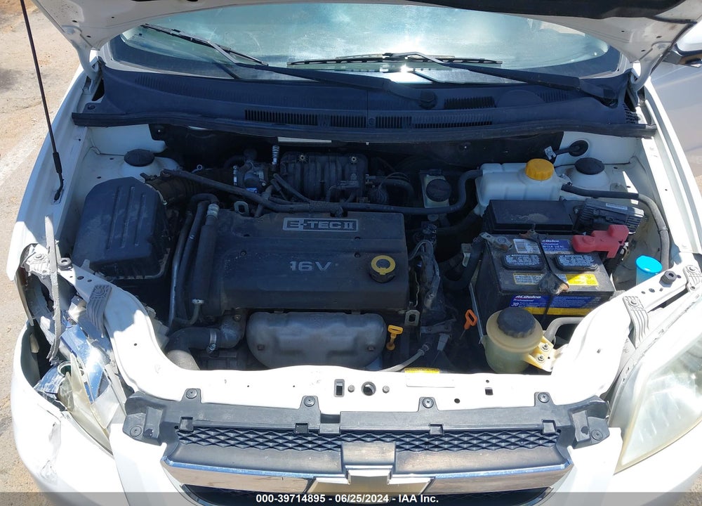 2008 CHEVROLET AVEO LS VIN: KL1TD56638B165011