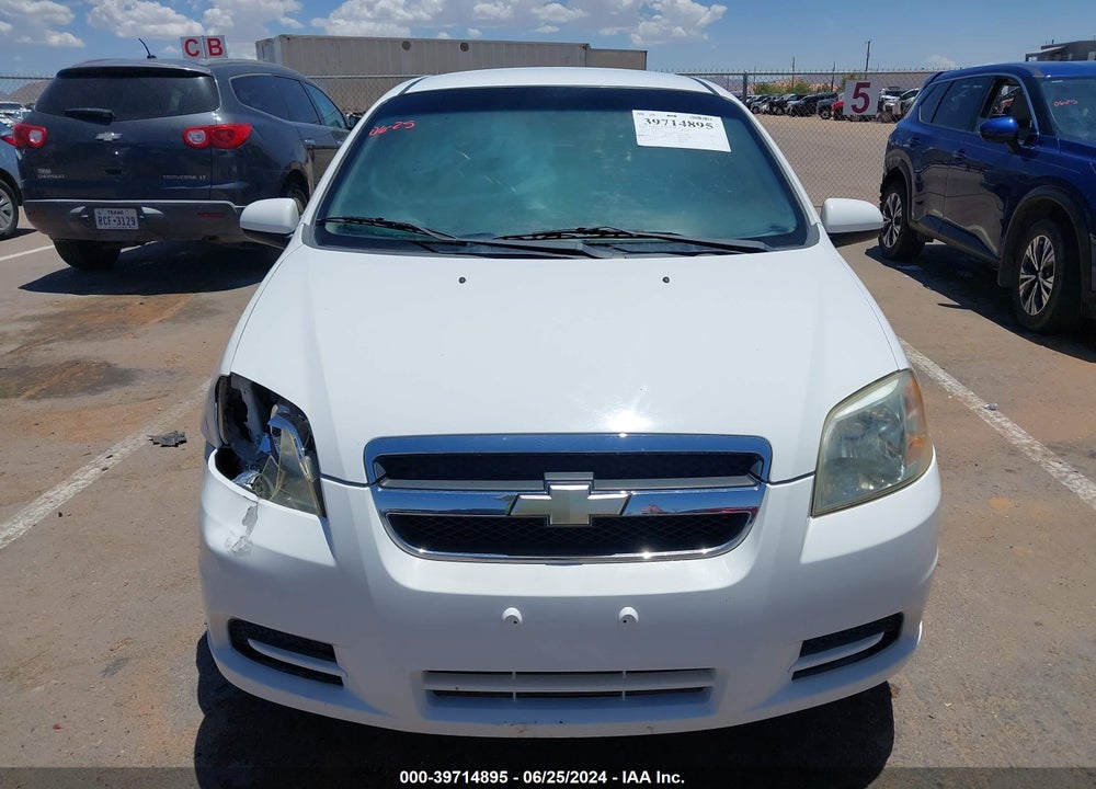 2008 CHEVROLET AVEO LS VIN: KL1TD56638B165011