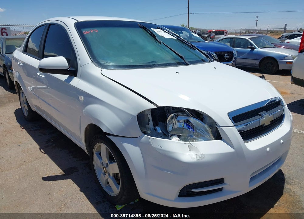 2008 CHEVROLET AVEO LS VIN: KL1TD56638B165011