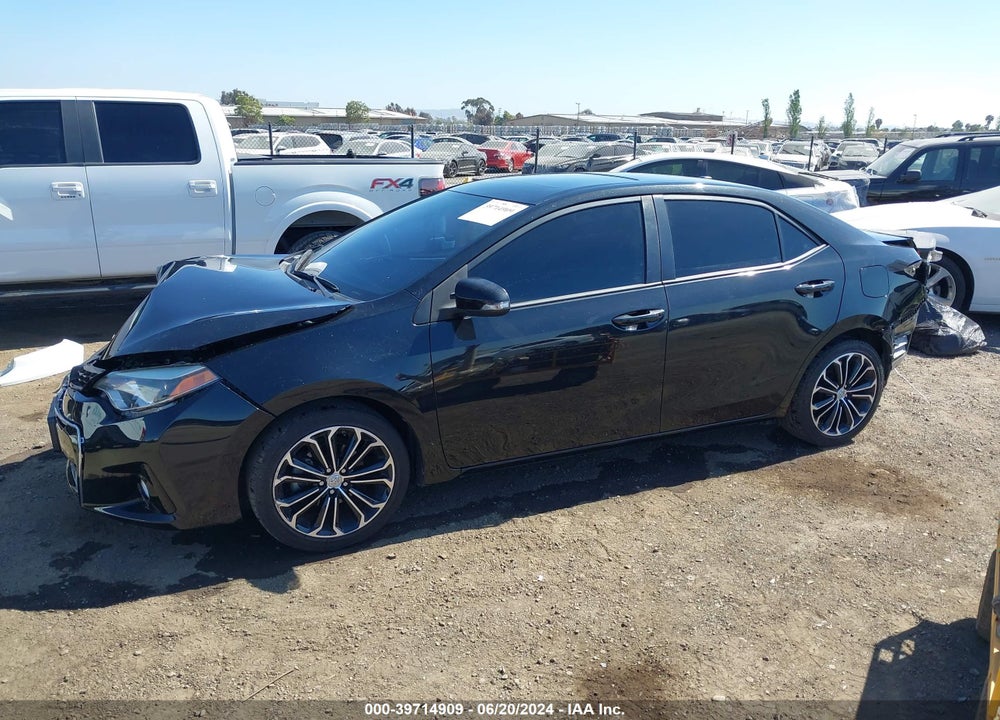 2015 TOYOTA COROLLA VIN: 5YFBURHE8FP266950
