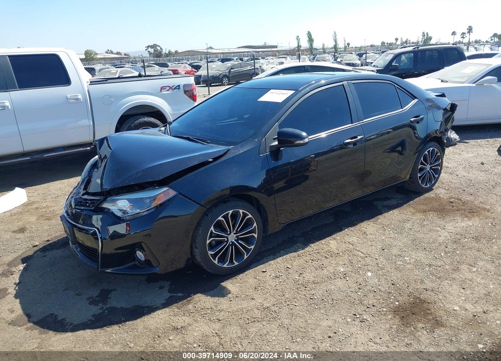 2015 TOYOTA COROLLA VIN: 5YFBURHE8FP266950