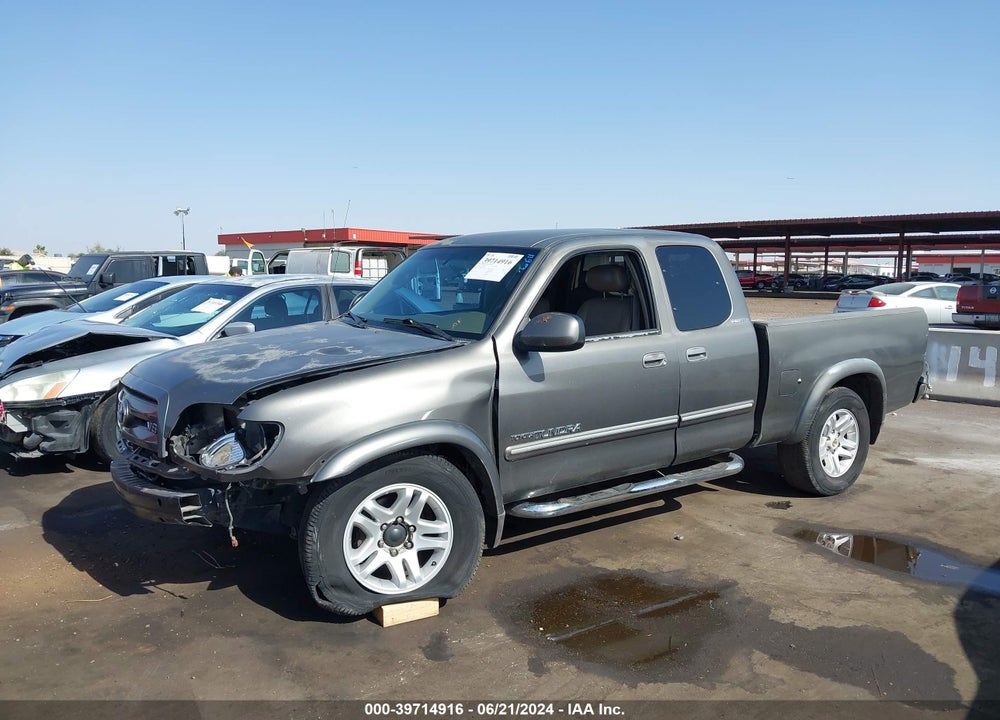 2003 TOYOTA TUNDRA LTD V8 VIN: 5TBBT48173S382512