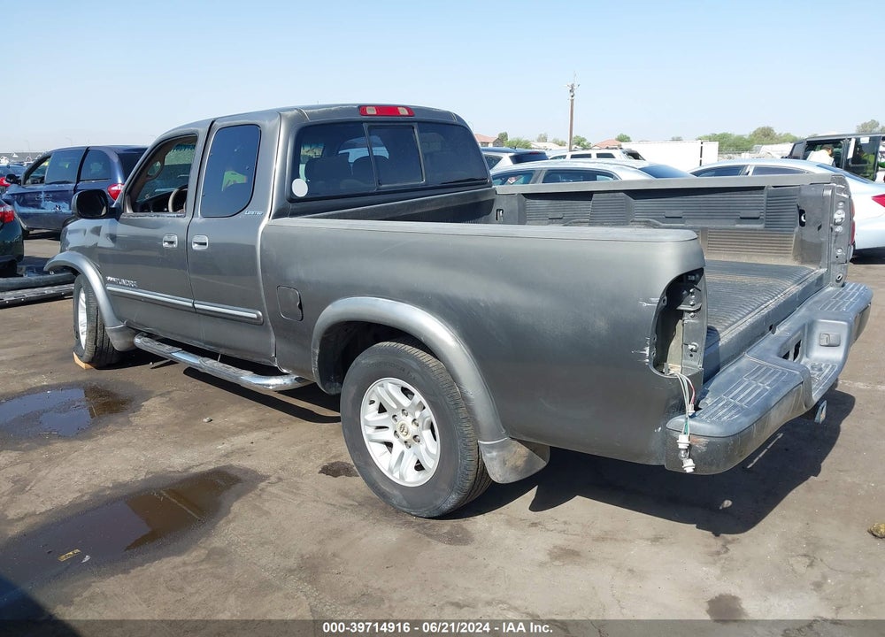 2003 TOYOTA TUNDRA LTD V8 VIN: 5TBBT48173S382512