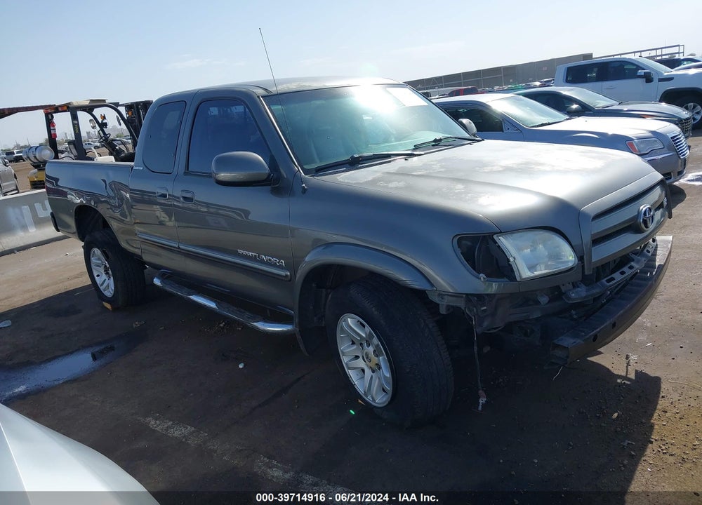 2003 TOYOTA TUNDRA LTD V8 VIN: 5TBBT48173S382512