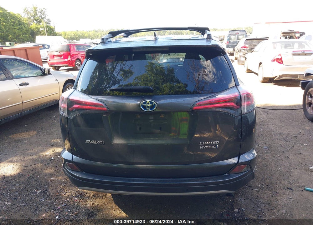 2018 TOYOTA RAV4 HYBRID LIMITED VIN: JTMDJREV6JD160384