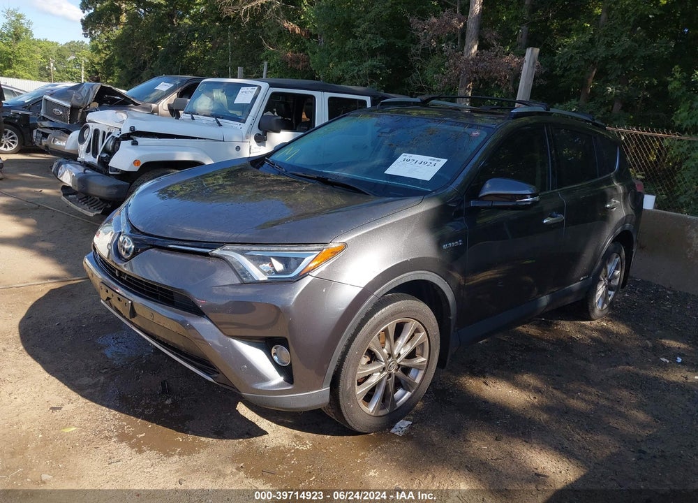 2018 TOYOTA RAV4 HYBRID LIMITED VIN: JTMDJREV6JD160384