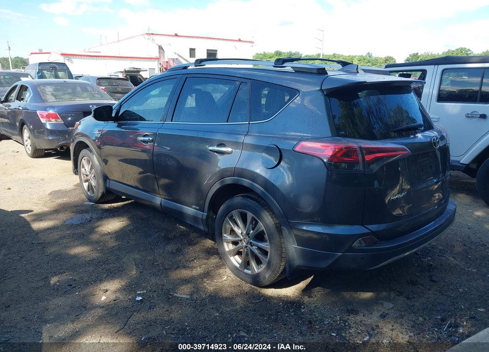 2018 TOYOTA RAV4 HYBRID LIMITED VIN: JTMDJREV6JD160384