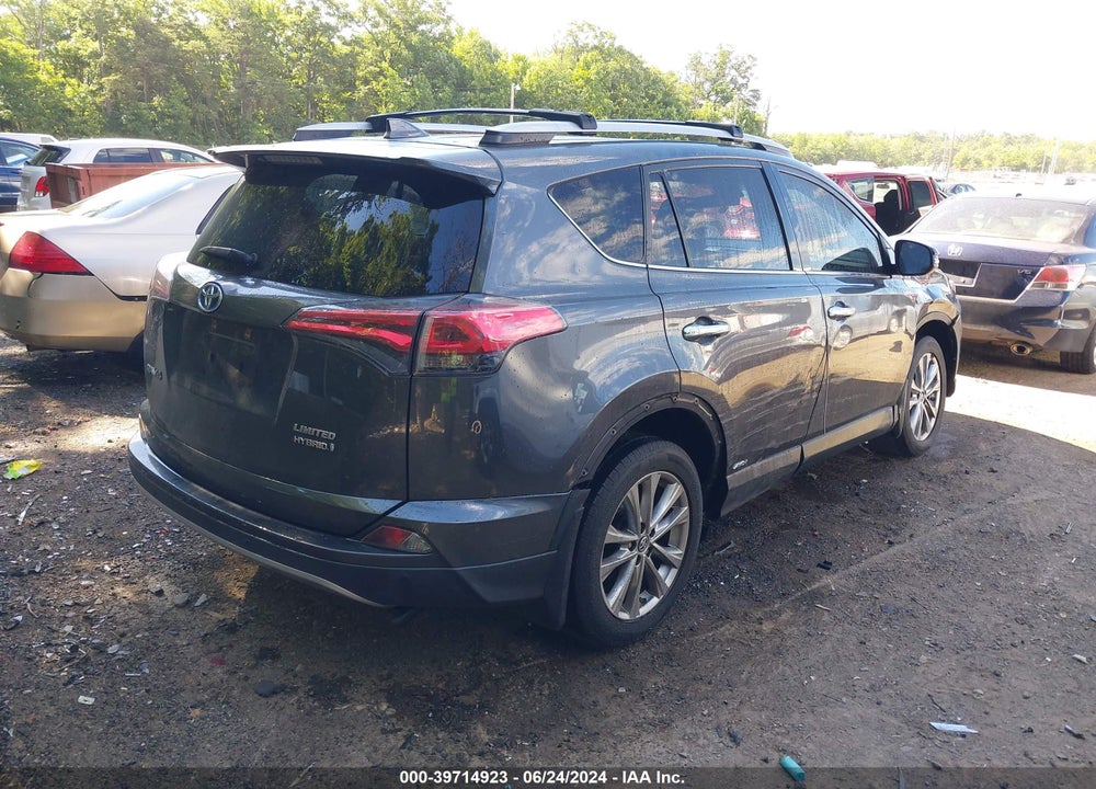 2018 TOYOTA RAV4 HYBRID LIMITED VIN: JTMDJREV6JD160384
