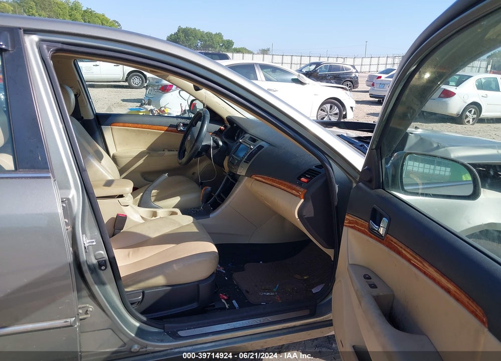 2009 HYUNDAI SONATA LIMITED V6 VIN: 5NPEU46F89H421185