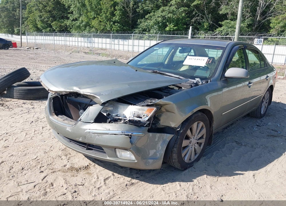 2009 HYUNDAI SONATA LIMITED V6 VIN: 5NPEU46F89H421185