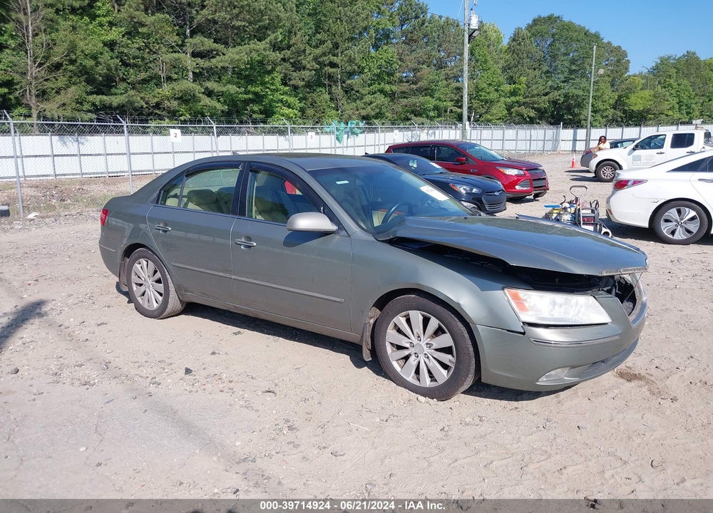 2009 HYUNDAI SONATA LIMITED V6 VIN: 5NPEU46F89H421185