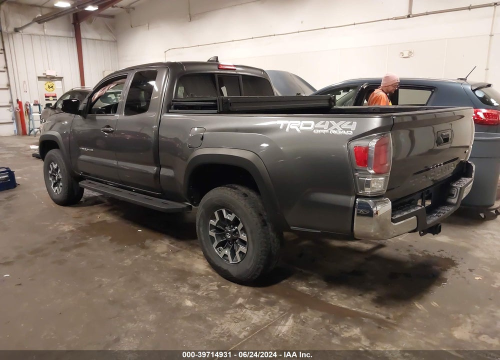 2021 TOYOTA TACOMA TRD OFF ROAD VIN: 3TYSZ5ANXMT018647