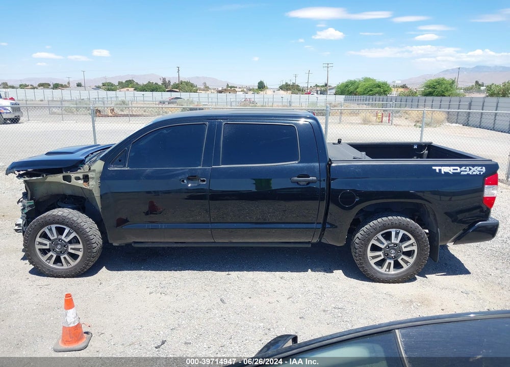 2019 TOYOTA TUNDRA SR5 5.7L V8 VIN: 5TFDY5F13KX799273