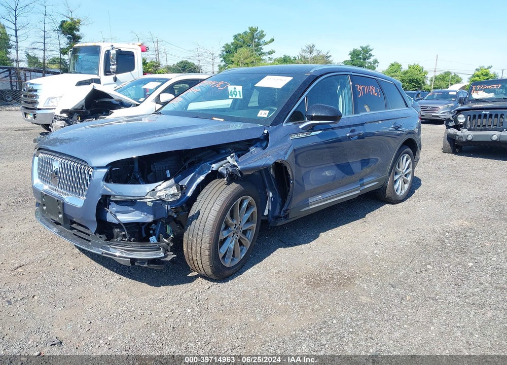 2022 LINCOLN CORSAIR STANDARD VIN: 5LMCJ1D91NUL37472
