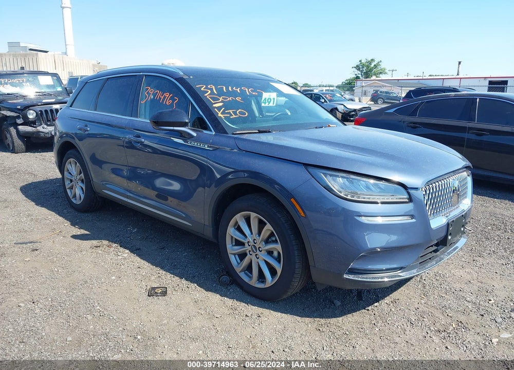 2022 LINCOLN CORSAIR STANDARD VIN: 5LMCJ1D91NUL37472