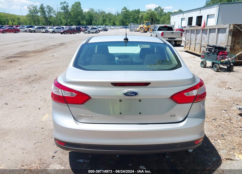 2012 FORD FOCUS SE VIN: 1FAHP3F28CL323777