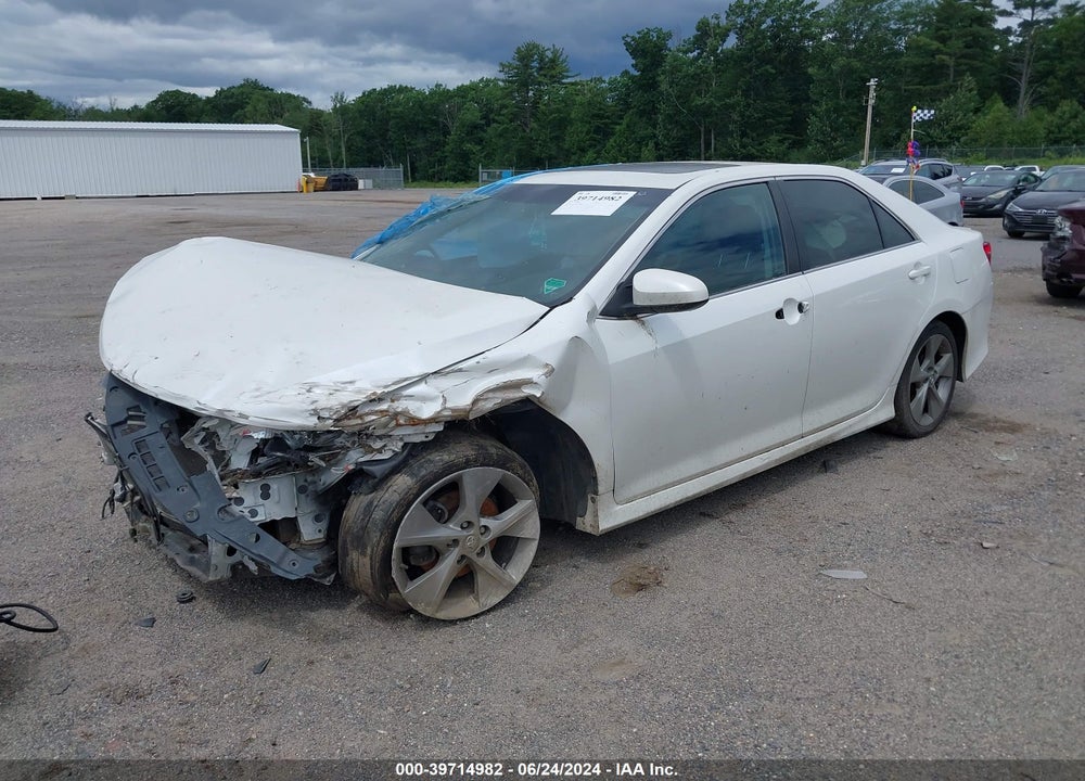 2012 TOYOTA CAMRY SE LIMITED EDITION VIN: 4T1BF1FKXCU633216