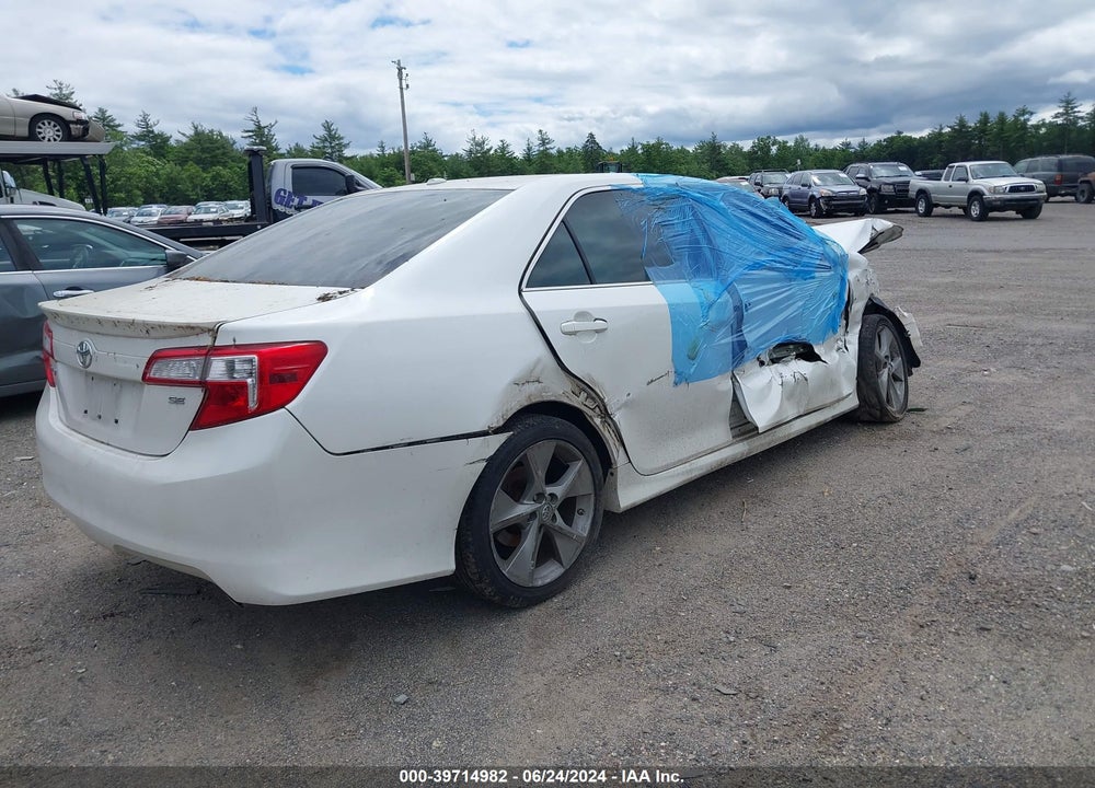2012 TOYOTA CAMRY SE LIMITED EDITION VIN: 4T1BF1FKXCU633216