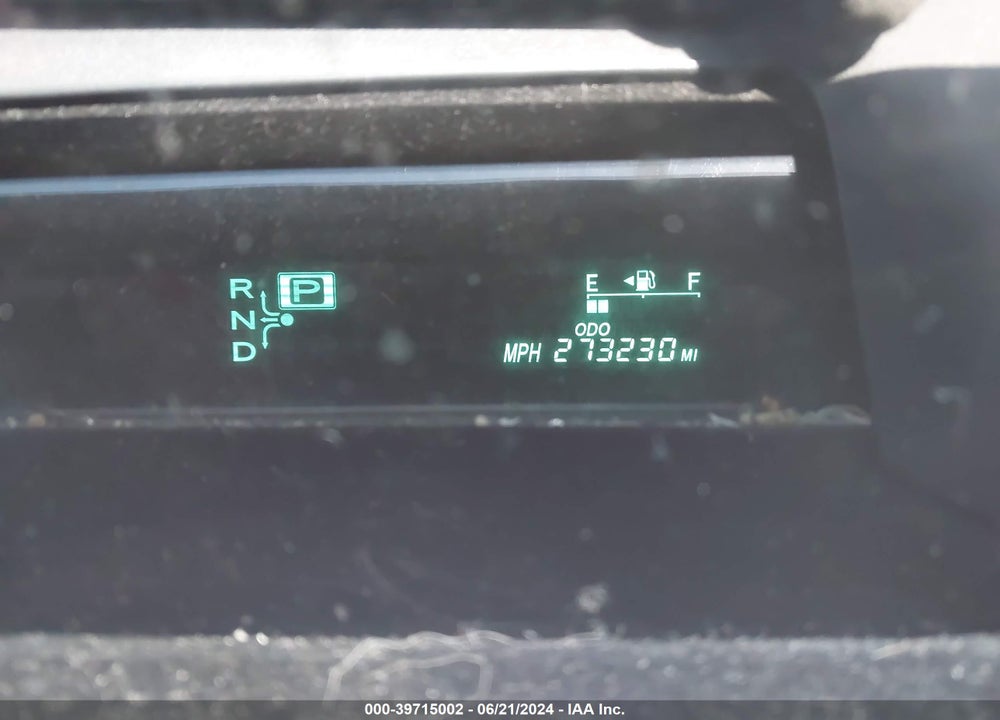 2007 TOYOTA PRIUS VIN: JTDKB20U673255519