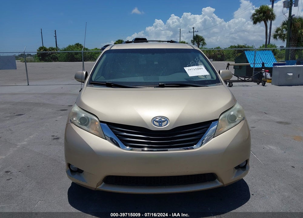 2011 TOYOTA SIENNA LE V6 VIN: 5TDKK3DC6BS035652