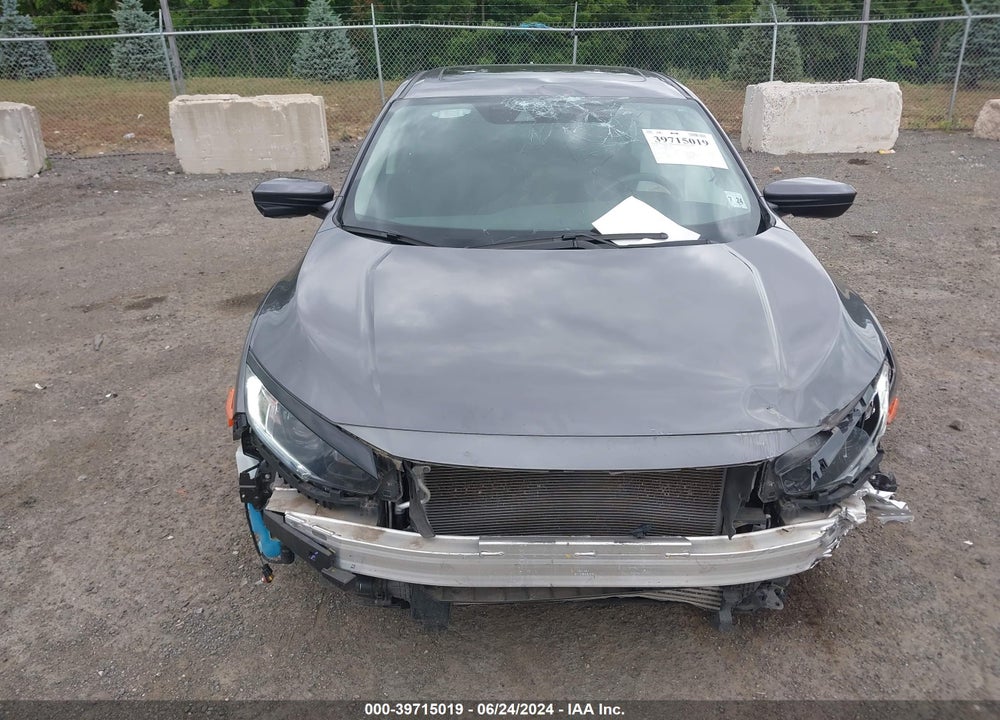 2019 HONDA CIVIC EX VIN: 19XFC1F38KE210476