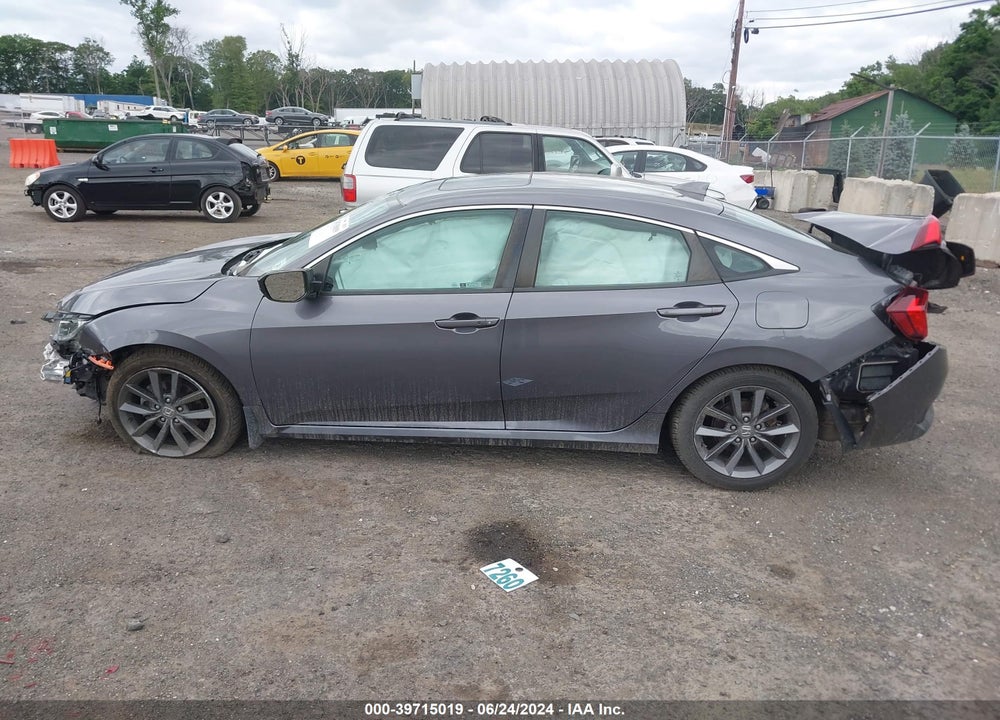 2019 HONDA CIVIC EX VIN: 19XFC1F38KE210476