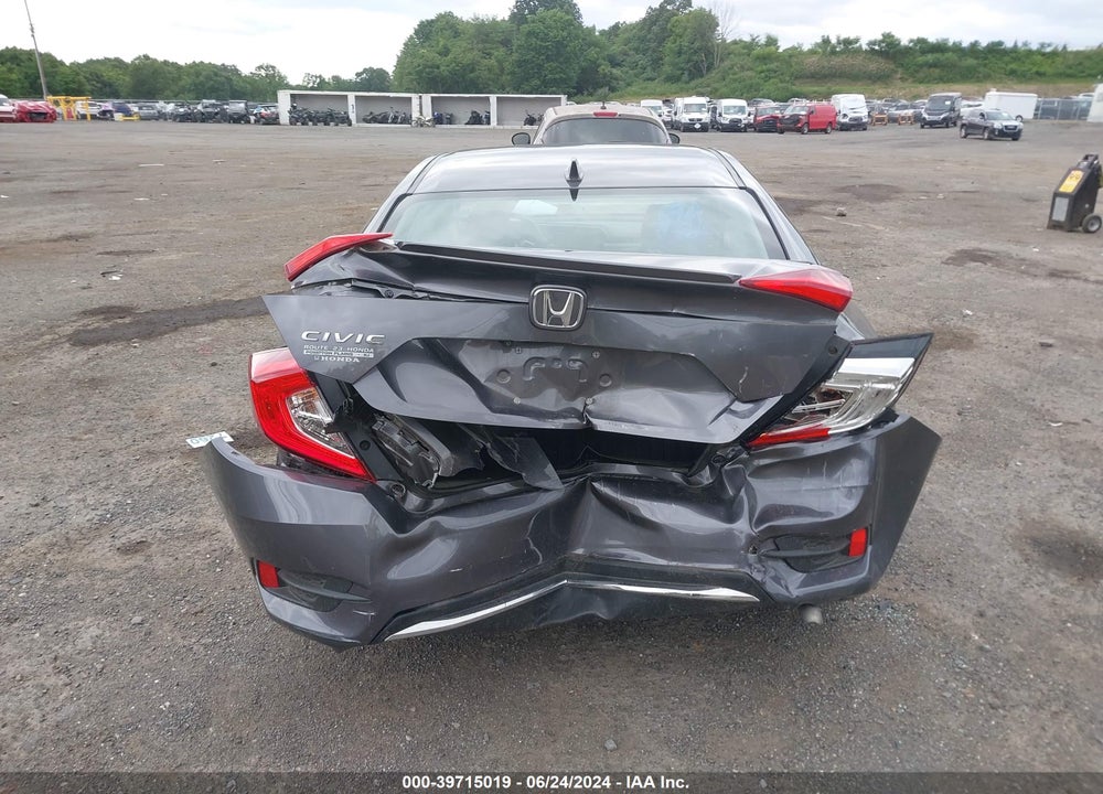 2019 HONDA CIVIC EX VIN: 19XFC1F38KE210476