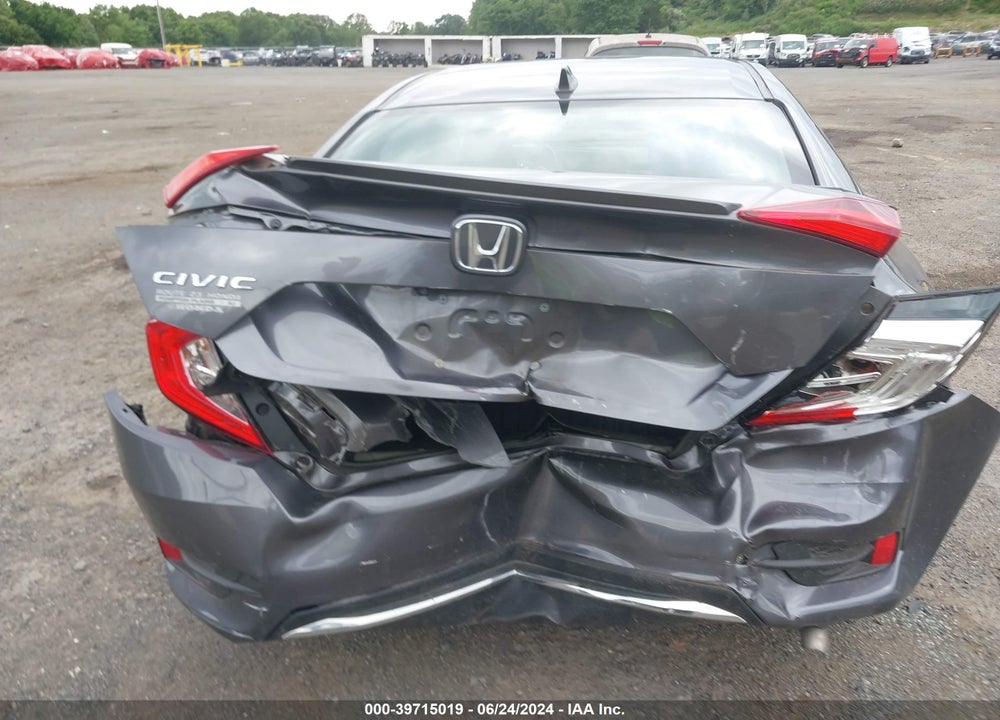2019 HONDA CIVIC EX VIN: 19XFC1F38KE210476