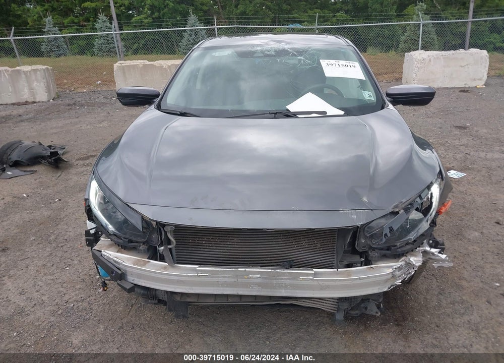 2019 HONDA CIVIC EX VIN: 19XFC1F38KE210476
