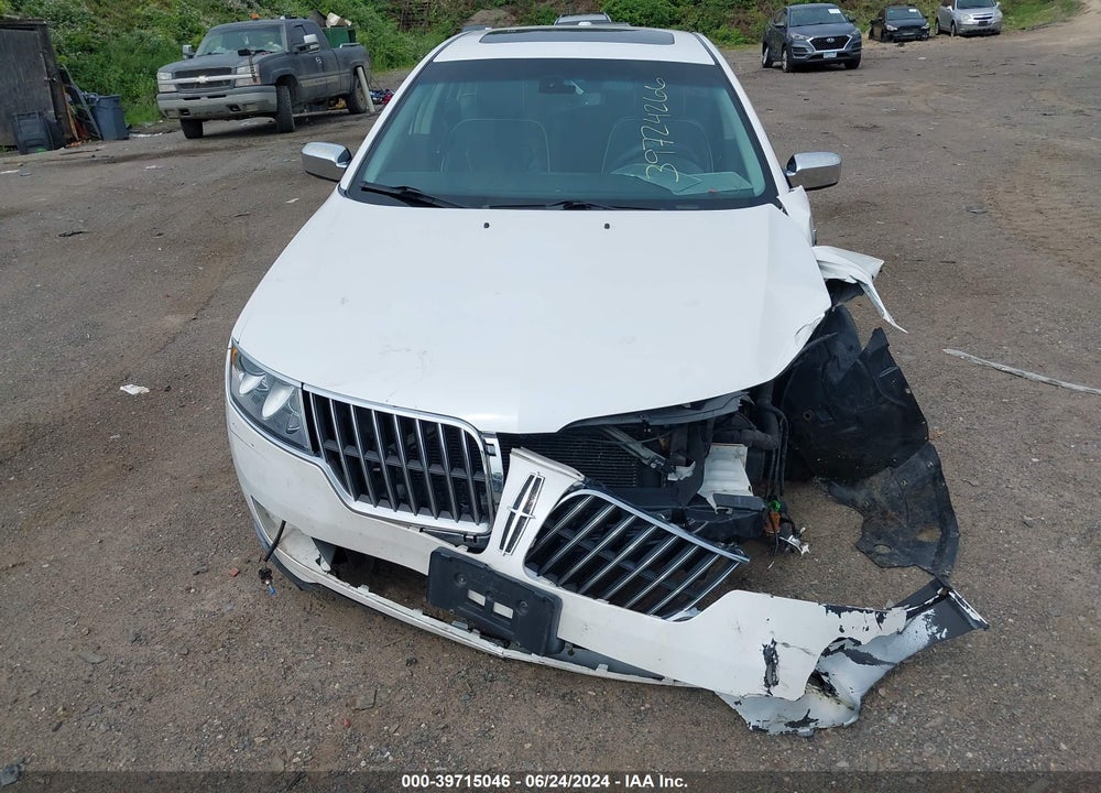 2012 LINCOLN MKZ VIN: 3LNHL2GC3CR812334