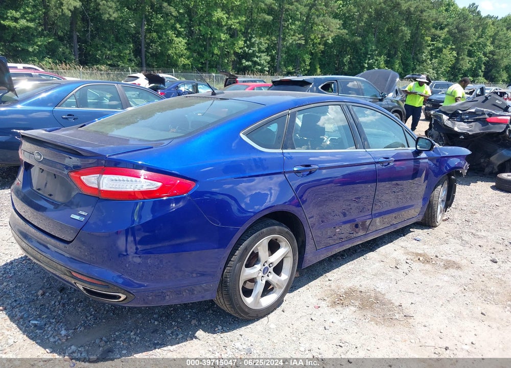 2016 FORD FUSION SE VIN: 3FA6P0T91GR320413