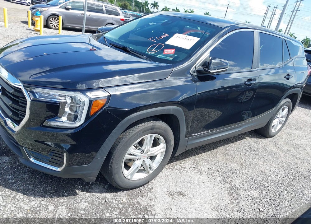 2022 GMC TERRAIN FWD SLE VIN: 3GKALMEV5NL109558