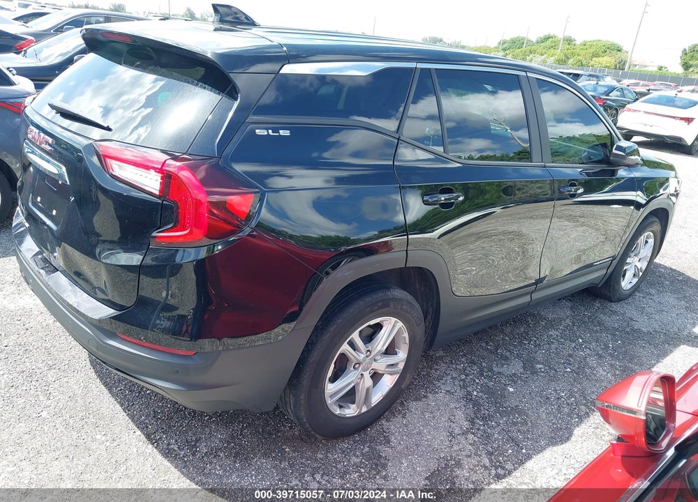2022 GMC TERRAIN FWD SLE VIN: 3GKALMEV5NL109558